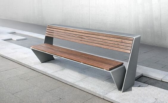 Banco de jardín de estilo industrial | Etsy