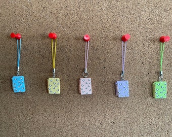 Notepad  Phone/Key/AirPod/Bag Charms | Teacher Gifts | Cute Accessories | Quirky Accessories |  Panda Notepad |