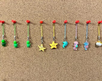 Sea Creature Phone/Bag/Key/AirPod Charms | Cute | Quirky Accessories | Funky Phone Charms | Animals | Pufferfish | Starfish