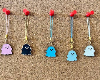 Ghost Phone/AirPod/Key/Bag/Shoe Charms | Spooky | Cartoon Ghosts | Cute | Celestial | Quirky Accessories | Halloween |