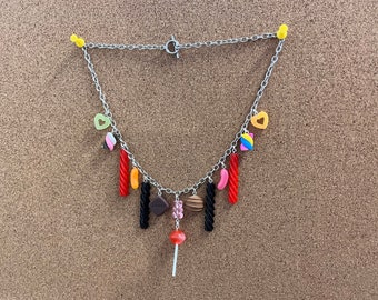 Sweetie Inspired Necklace | Sweeties | Sweets | Food Jewellery | Simulation Food |