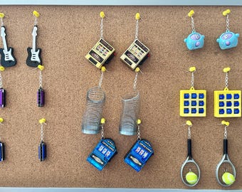Functioning Earrings | Toys | Slot Machines | Springy | Quirky Accessories | Guitars | Functioning |