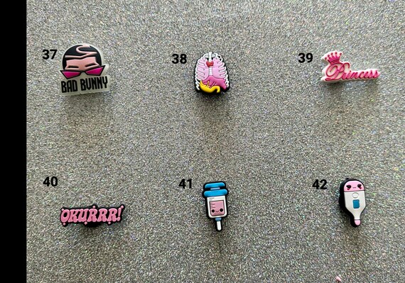 Pink Croc Clog Shoe Charms Pink Croc Charms Pink Shoe Charms Pink