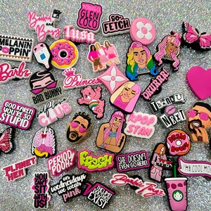 8. Black Barbie – GKA Charms – Croc Charms