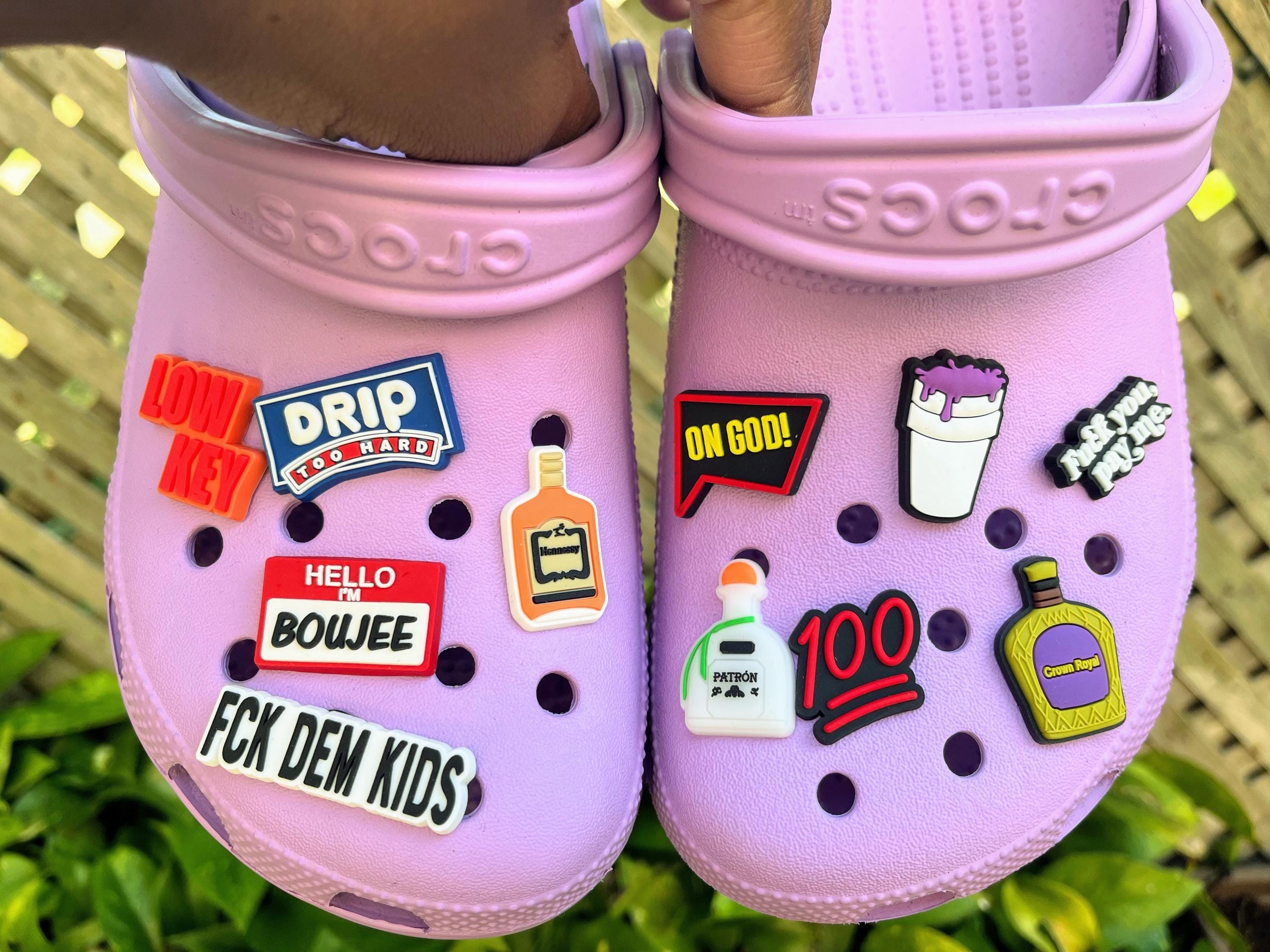 Pink The Weeknd Croc Charms Xo The Weeknd Crocs Charms Canada