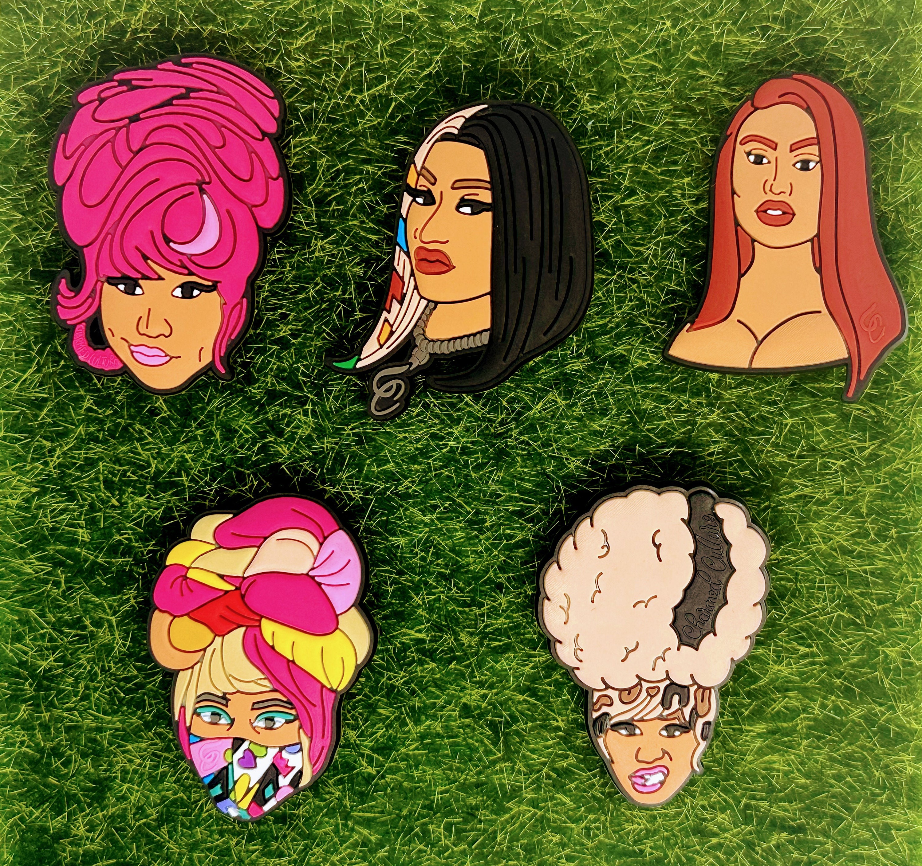 Nicki Minaj Croc Charms 