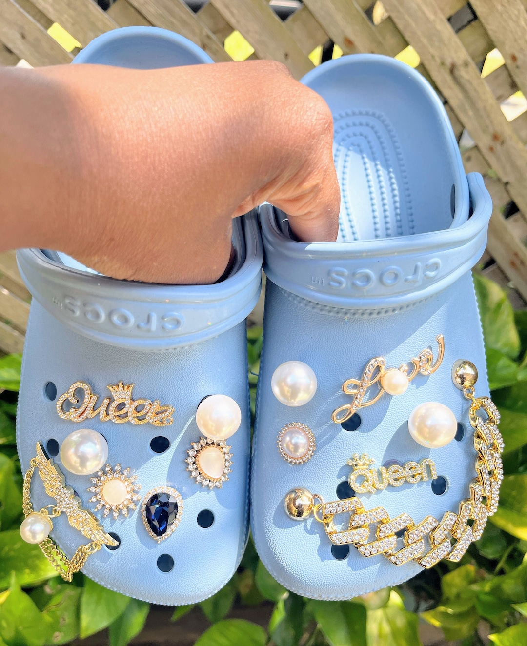 Luxury Bling Croc Clog Shoe Charms 