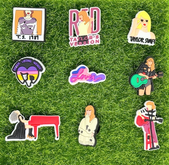 Taylor Swift Croc Charms (15 pieces)