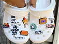 Friends TV Show Clog Shoe Charms product logo