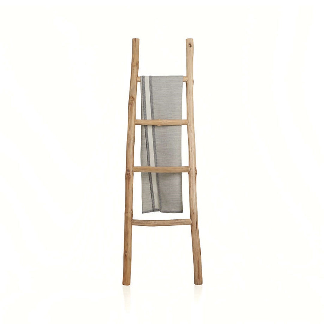Blanket Ladder Wooden Ladder Decorative Wood Blanket Ladder Etsy