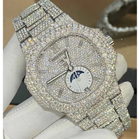 diamond studded patek philippe
