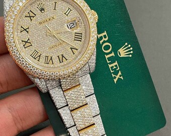 Iced Out Rolex - Etsy