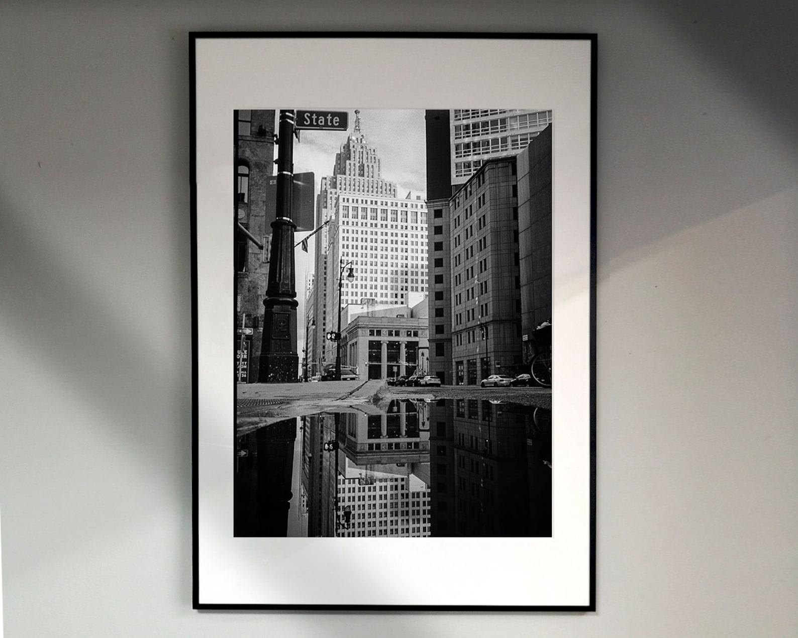Detroit Wall Art, Detroit Set of 3 Posters, Framed Wall Art, Detroit