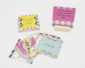 Teacher Affirmation Cards – Eccentric Set
