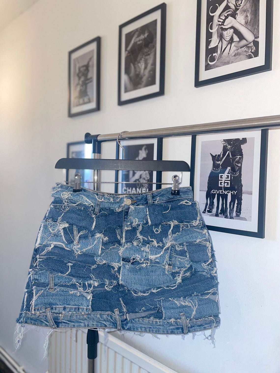 Denim Mini Skirt
