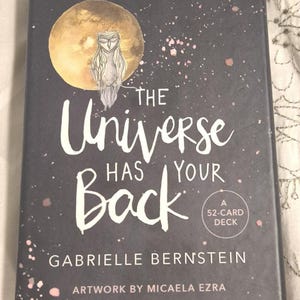 The Universe Has Your Back Card Deck by Gabrielle Bernstein – Second-Hand, Like New | Affirmations & Spiritual Guidance