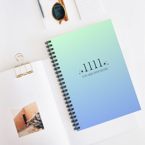 1111 Notebook - Etsy