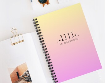 1111 Manifestation Journal, Manifestation Journal, Law Of Attraction, Manifest Destiny Journal