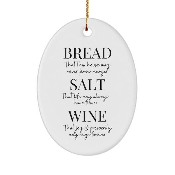Bread Salt Wine Blessing, Housewarming Gift For New Home, Housewarming Gifts For Friends, Housewarming Gift Ideas, New Home Blessing