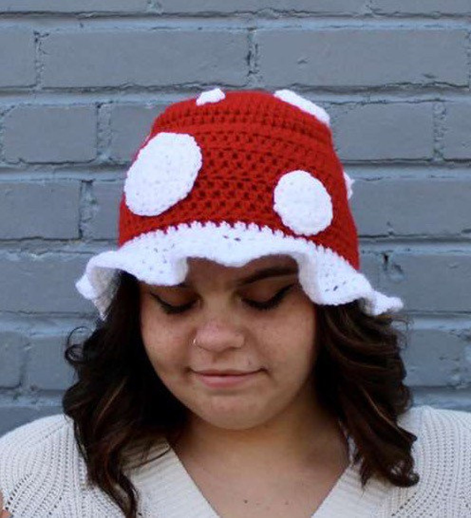 Crochet Mushroom Bucket Hat Etsy