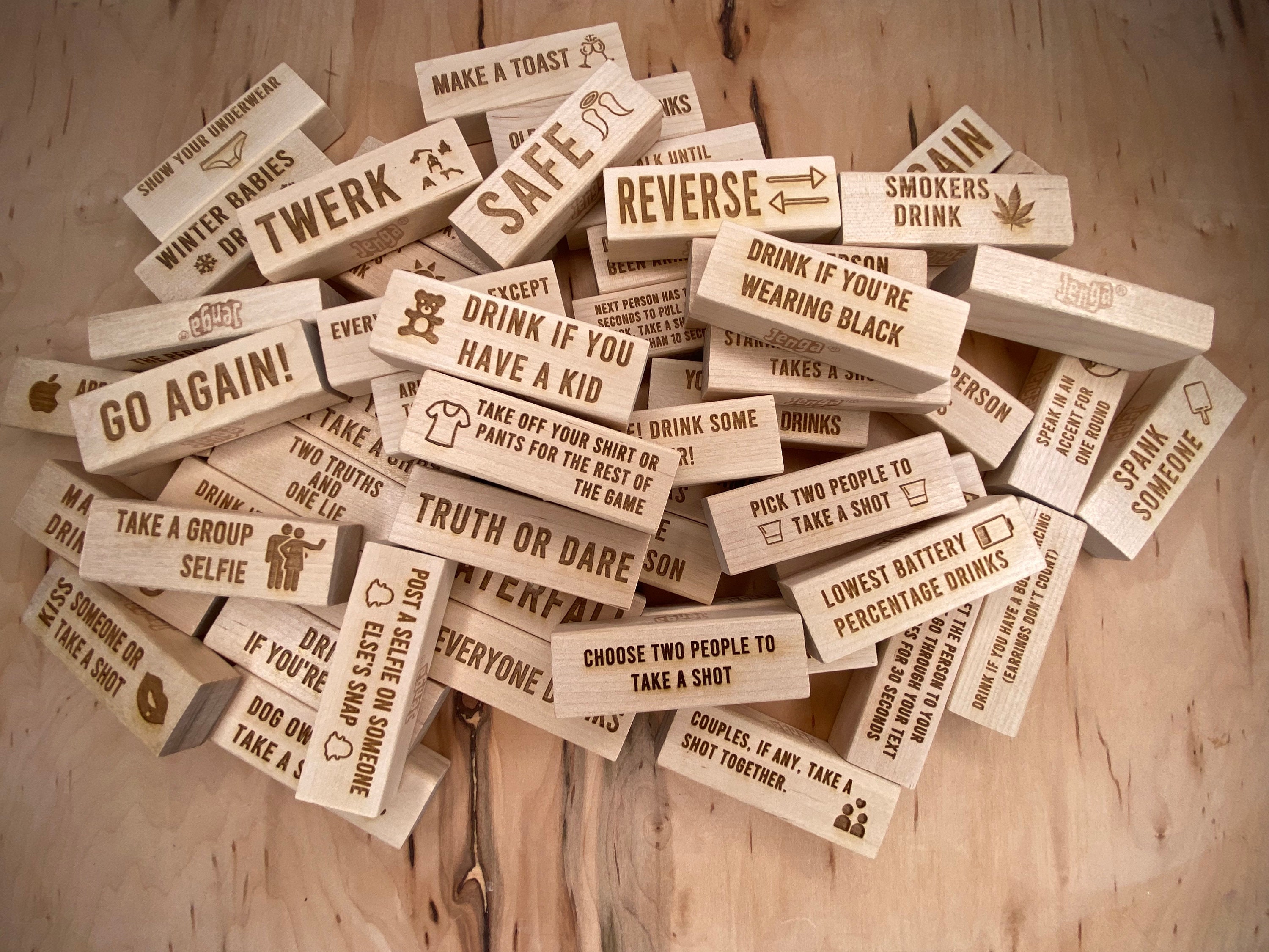 Swinger Jenga - Etsy