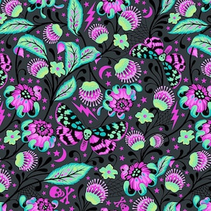 Tula Pink Rare HTF FQ De La Luna DLL Venus in Spirit