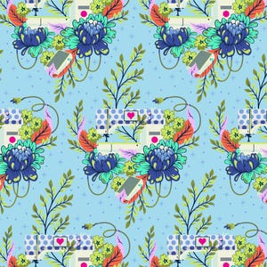 Tula Pink Homemade Pedal to the Metal  Noon quilting cotton  By the FQ