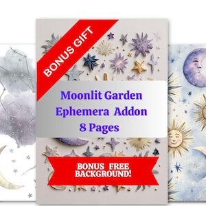 Moonlit Garden: Ephemera Extras