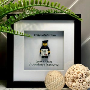 CUSTOM |Graduation | Mini Figure | School | University | Frame | Graduate | Celebration