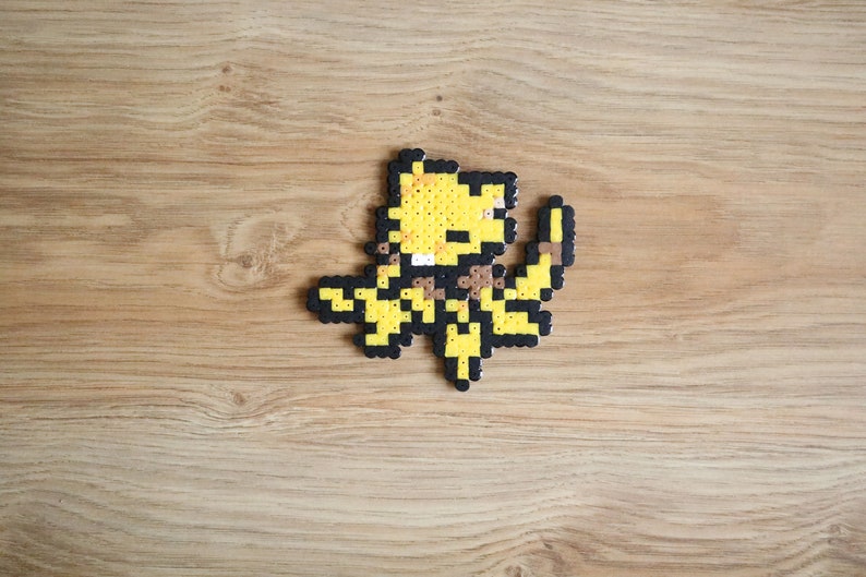 Pokemon Abra Kadabra & Alakazam Perler Beads Hama Beads - Etsy