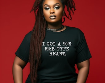 90&#39;S R&B Shirt, Black African American Culture Shirt, 90s Retro Music Lover Shirt, 90s Rnb Party Shirt