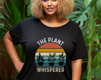 Plant Shirt, Plant Mom Shirt, Gardening Shirt, Plant Lover Gift, Plant Whisperer TShirt, Botanical Shirt, Gift for Plant Mom, Christmas Gift