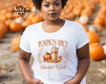 Pumpkin Spice Shirt, Cute Fall Pumpkin Shirt, Thanksgiving Shirt for Family Dinner Pictures, Funny Pumpkin Shirt