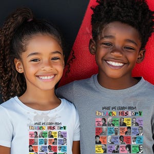 Black History Kids Shirt, Black History Month Shirt, Toddler Youth Black History Shirt,  Black Pride Shirt, Black Owned Shops