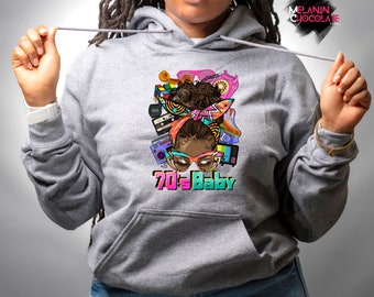 Born in the 70's Hoodie, 70's Hoodie Sweatshirt, Seventies Born in the 70's Hoodie, 70's Hoodie Sweatshirt, Seventies