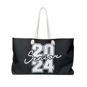 Personalized Senior 2024 Weekender Bag, 2024 Graduation Gift, Cute Gift for Graduate, Grad Gift, Gift for College Senior, College Graduate