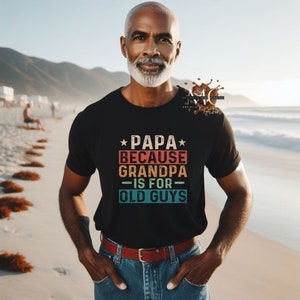Papa Shirt, New Papa Shirt, Papa Gifts, Gifts for Grandpa, New Grandpa Shirt,  Father&#39;s Day, Gift for Him, Christmas Gift, Anniversary Gift
