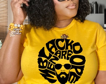 Black Men are Dope Shirt | Father&#39;s Day Gift | Gift for Black Dad | Gift for Black Father | Black King | Melanin King Shirt | Premium Shirt