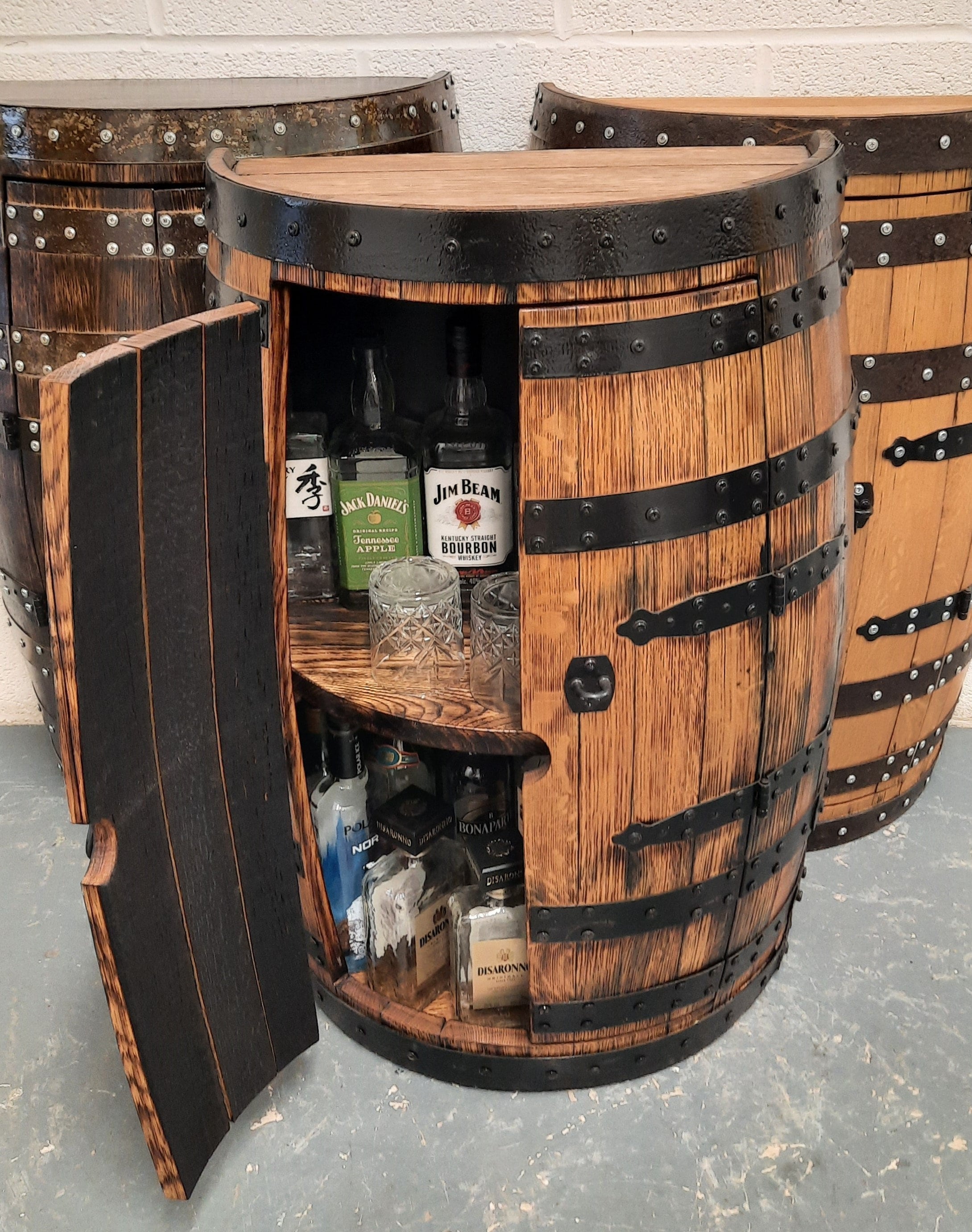 Whiskey Barrel Bar - Etsy