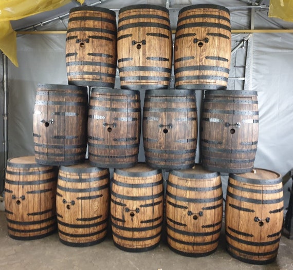 Whiskey Oak Barrel_ Oak Barrel Drinks _ Handmade From Etsy