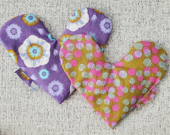 Organic Weighted Heart Eye Pillow