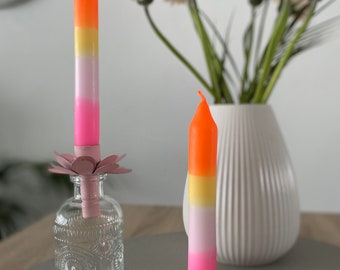 cheaper at www.tommywood.de Dip Dye candle “Good mood” _ from www.tommywood.de