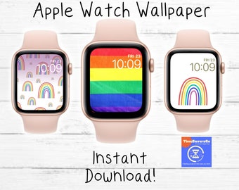 Apple Watch Wallpaper, LGBTQ+ Wallpaper, Apple Watch Face, Set of Three, Watch Background, Apple Watch Face Design, Apple Watch Accessories