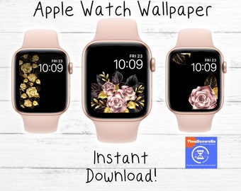 Rose gold apple watch with stone band hot sale