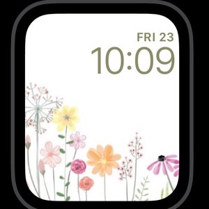 Spring Apple Watch Wallpaper for Apple Watch, Summer Watch Background ...