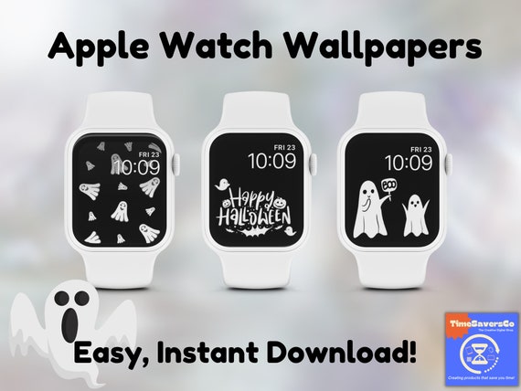 Halloween Apple Watch Wallpaper Cute Ghost Watch Face Ghost - Etsy Denmark Halloween Apple Watch Wallpaper Cute Ghost Watch Face Ghost - Etsy Denmark