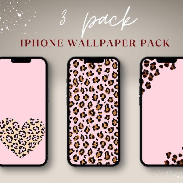 Pink Cheetah Print Wallpaper - Etsy