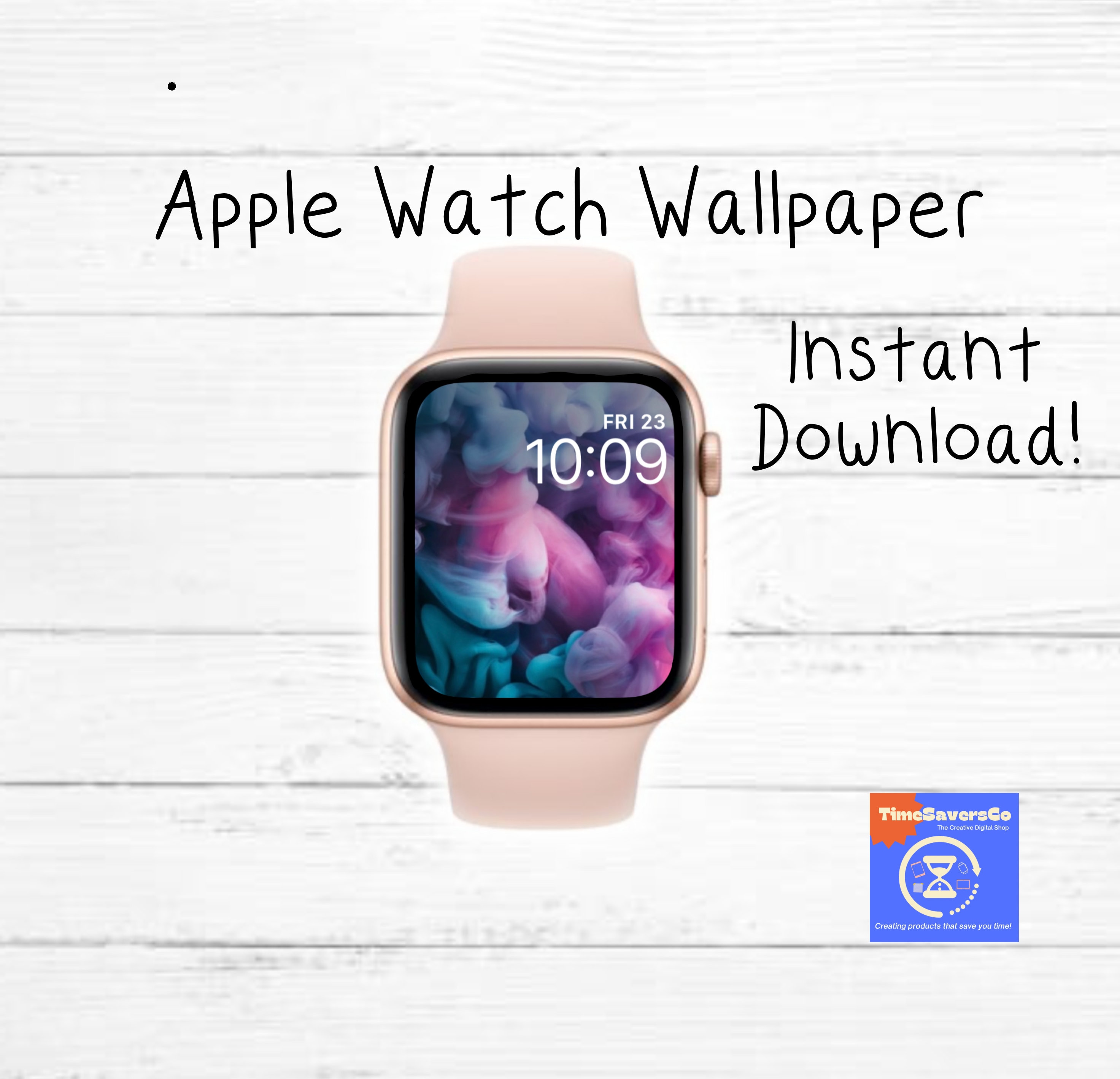 Apple Watch Wallpaper, Pink Clouds Watch Wallpaper, Apple Watch Face, Watch Background, Apple Watch Face Design, Apple Watch Accessories