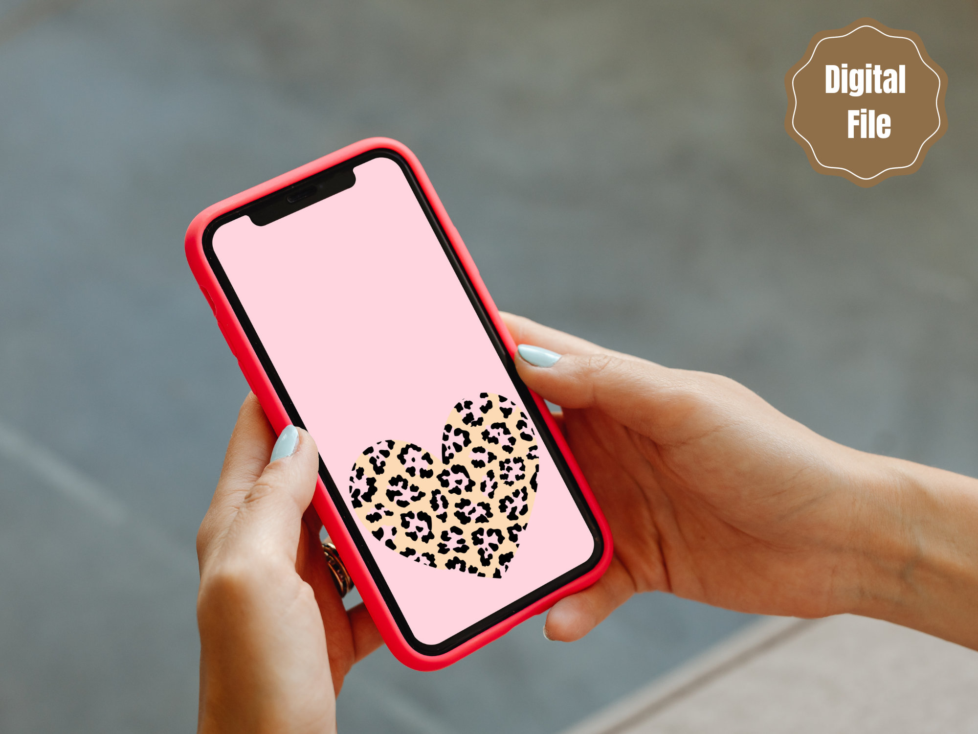 Cheetah Print Apple iPhone Wallpapers, 3 Pack of Cell Phone