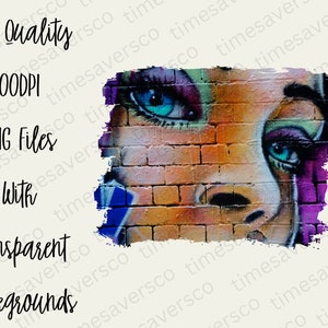Graffiti wallBackground PNG bundle, brick wall background sublimation file, background clipart, brushstroke background bundle, Graffiti png image 2
